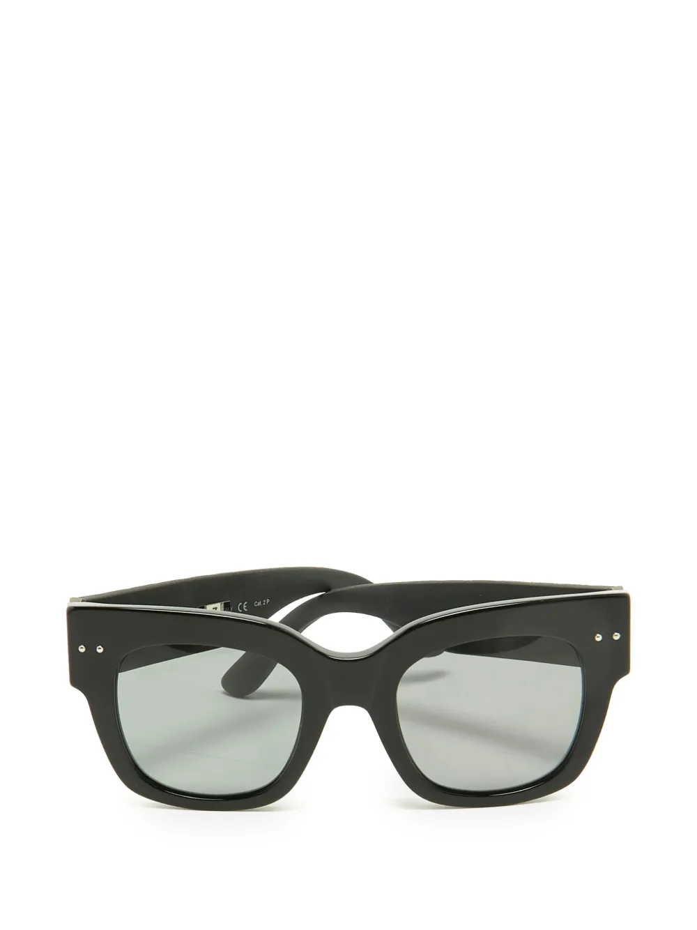 Bottega Veneta Pre-Owned Wayfarer sunglasses - Nero