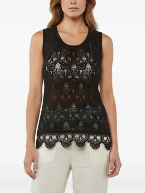 Missoni Pre-Owned sheer skull-pattern tank top