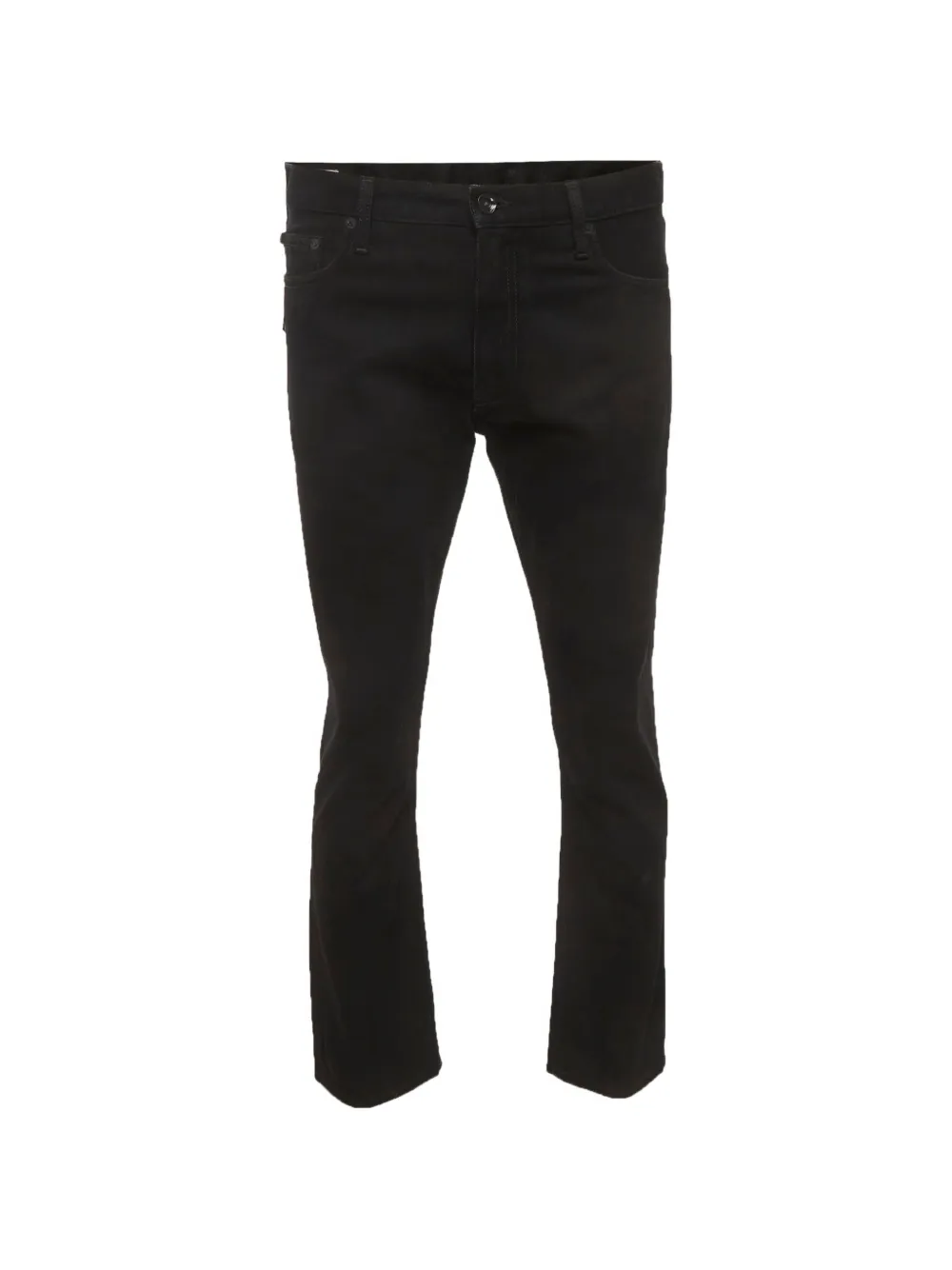 Off-White Pre-Owned Permanent straight-leg jeans - Nero