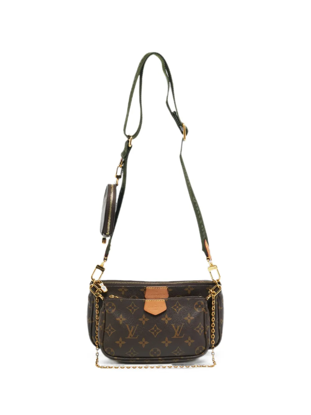 Louis Vuitton Pre-Owned 2021 Multi Pochette Accessories cross body bag - Marrone
