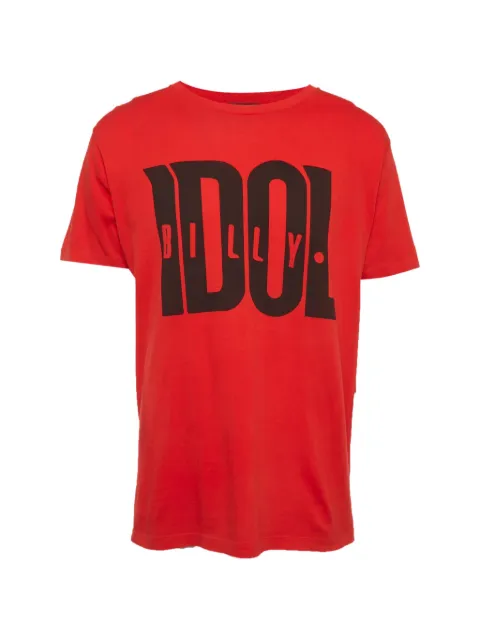 Gucci Pre-Owned camiseta oversize con estampado Billy Idol