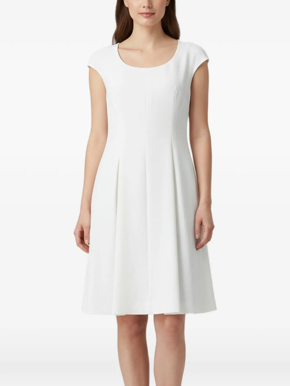 Fendi Pre-Owned flared mini dress - Bianco
