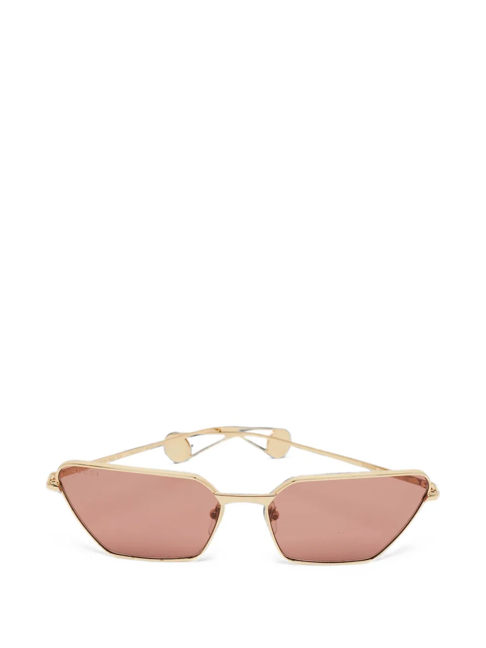 Gucci Pre-Owned GG0538S cat-eye sunglasses - Oro