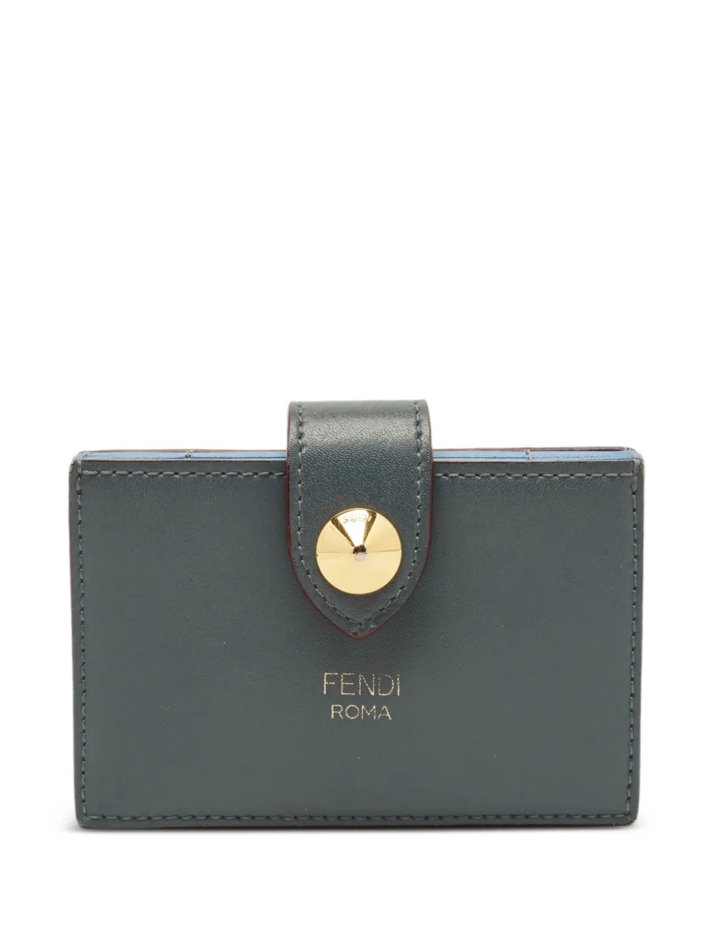 Fendi Pre-Owned 2018 stud card holder - Grigio