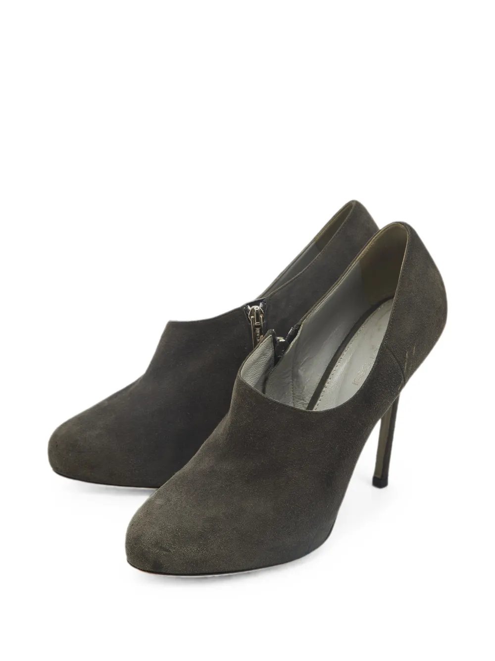 Gianvito Rossi side-zip ankle boots - Grey