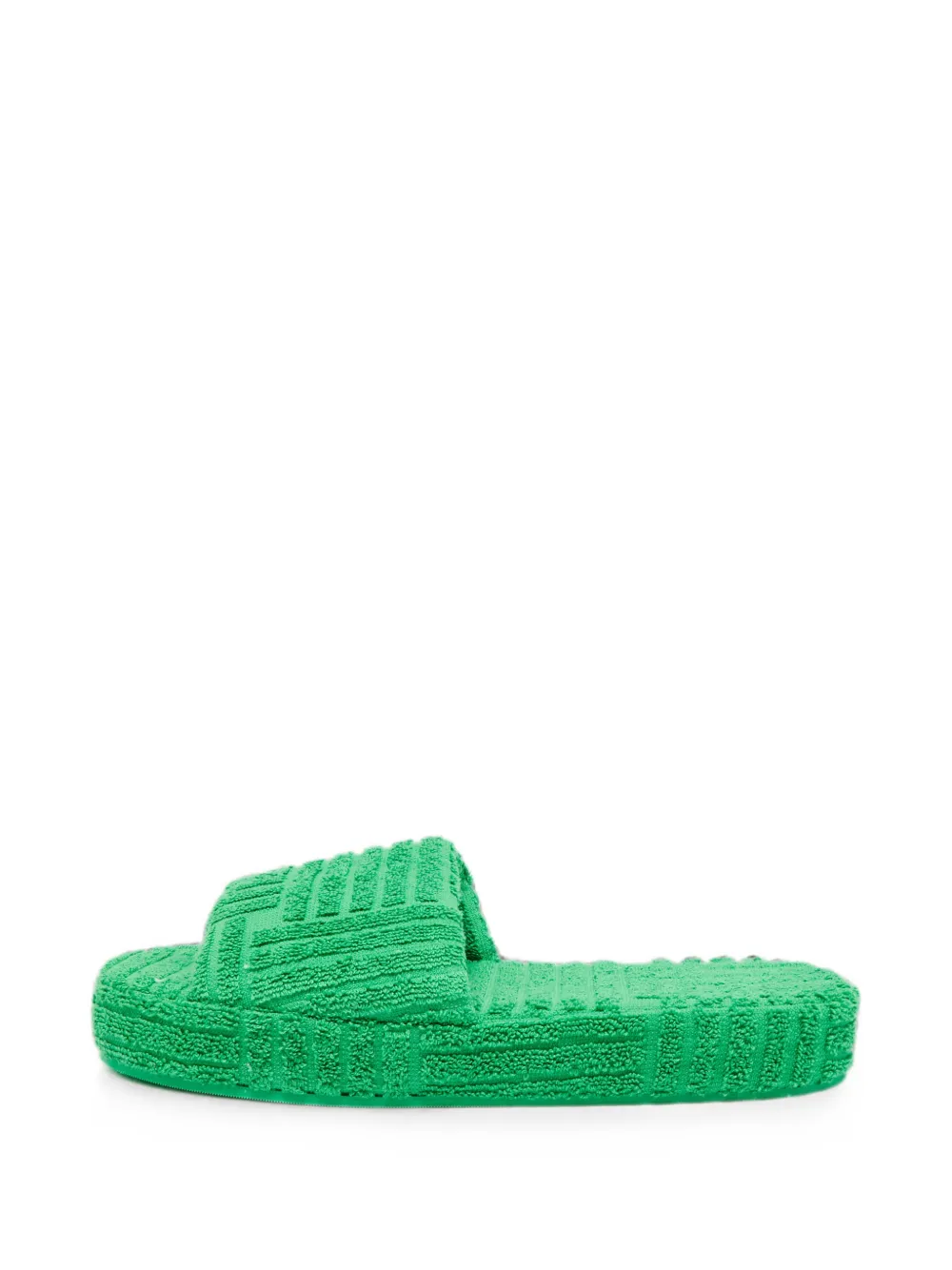 Fendi Pre-Owned knit slides - Verde