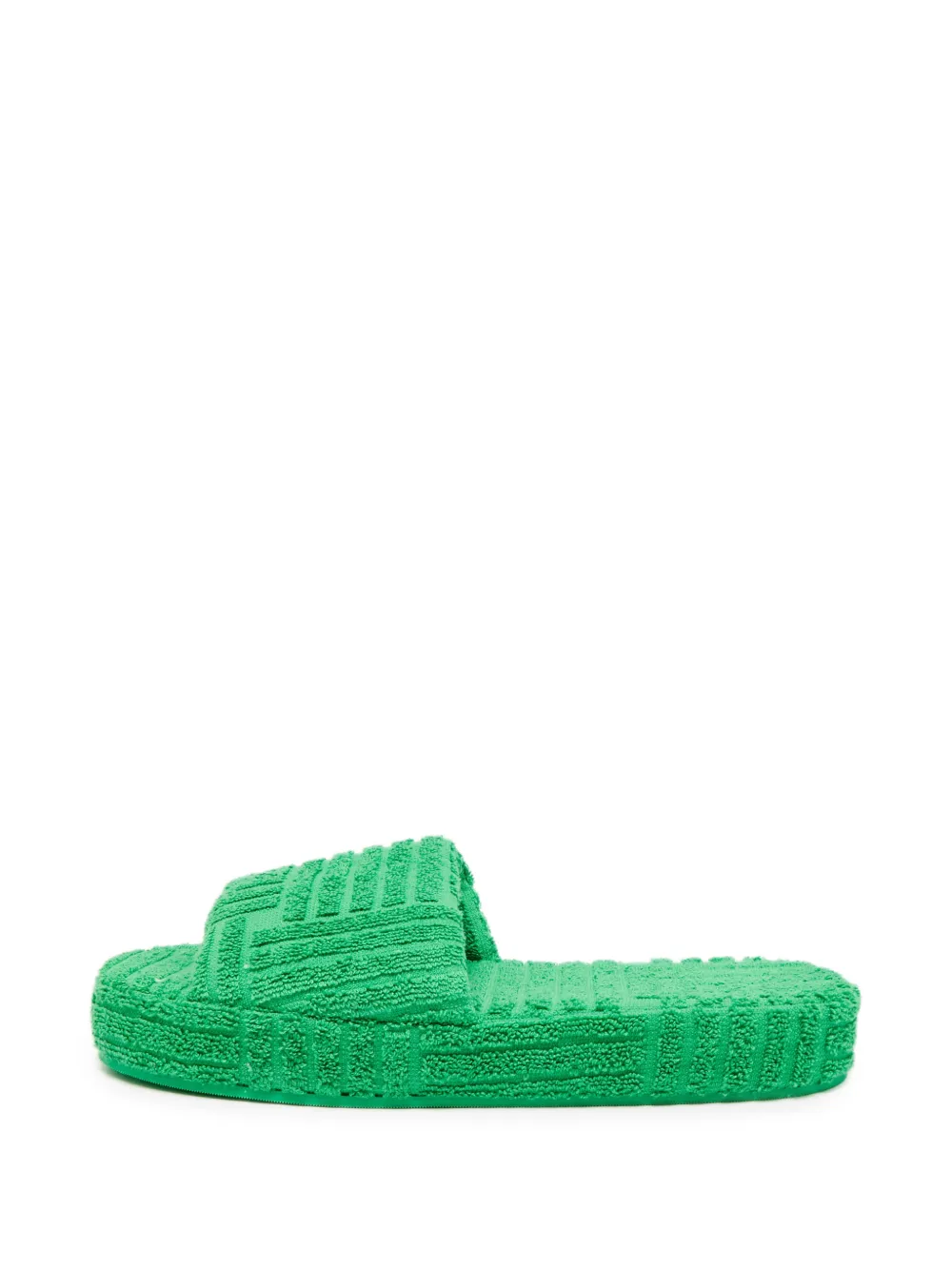 Fendi Pre-Owned knit slides - Grün