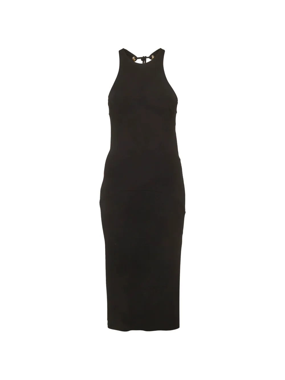 Elisabetta Franchi open-back midi dress - Nero