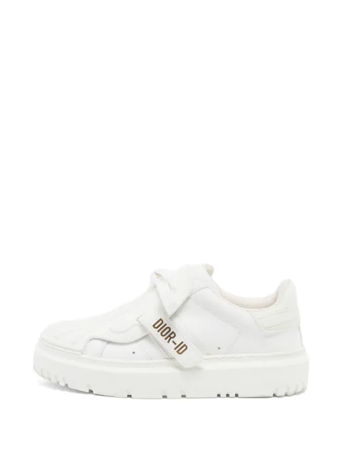 Christian Dior Pre-Owned Dior-ID touch-strap sneakers
