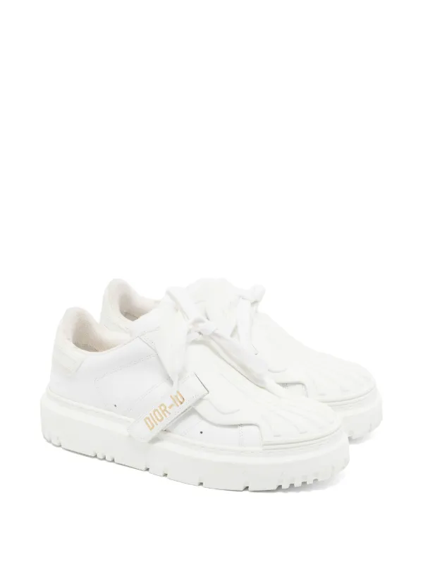 Christian Dior Pre-Owned Dior-ID touch-strap Sneakers | White