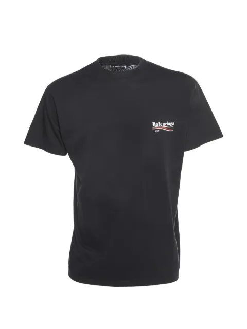 Balenciaga Pre-Owned logo-print short-sleeve T-shirt