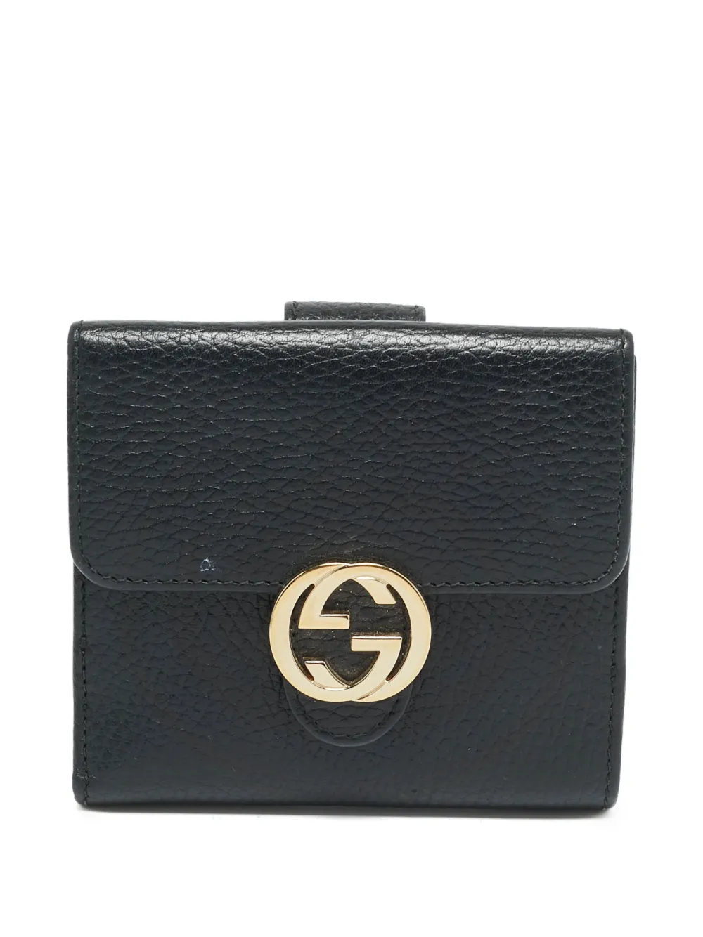 Gucci Pre-Owned Interlocking G leather wallet - Nero