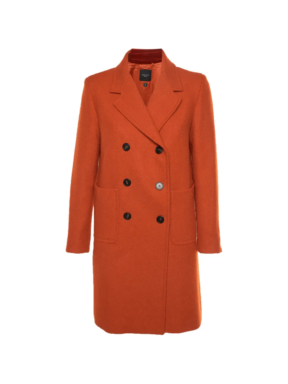 Weekend Max Mara double-breasted coat - Arancione
