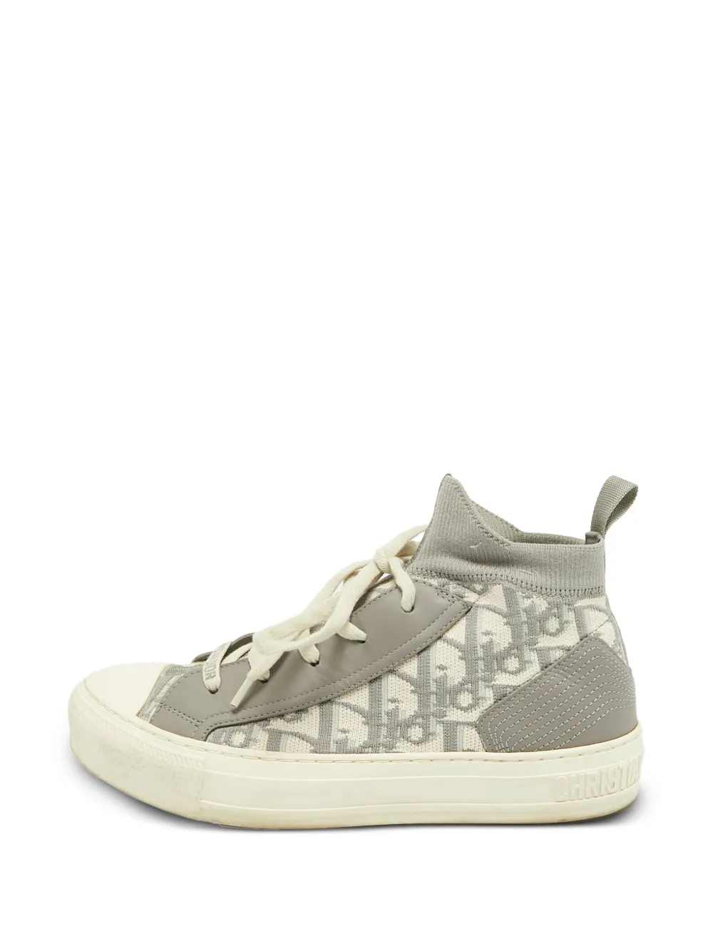 Christian Dior Pre-Owned Walk'n'Dior high-top sneakers - Grau