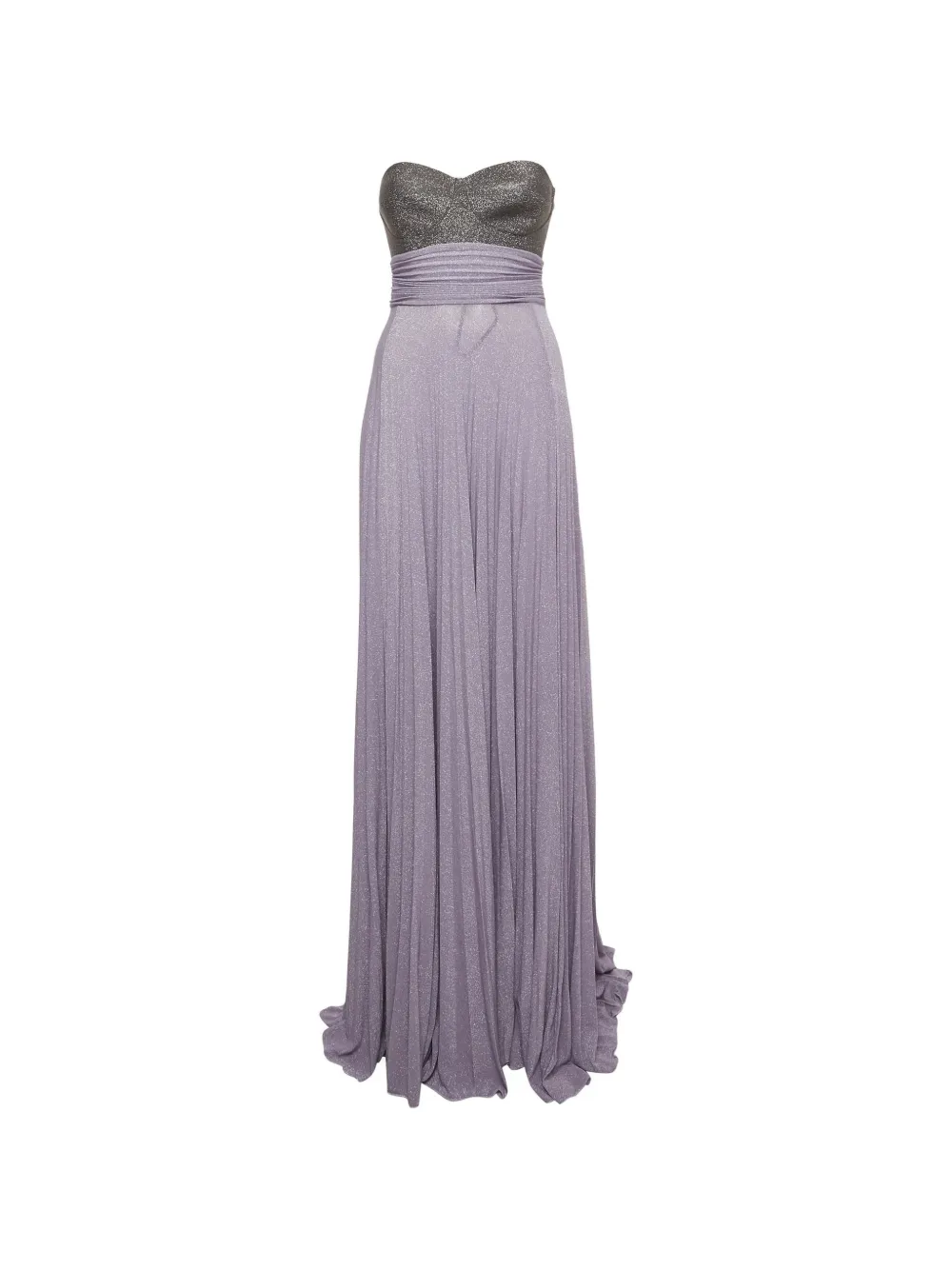 Elisabetta Franchi strapless maxi dress - Viola