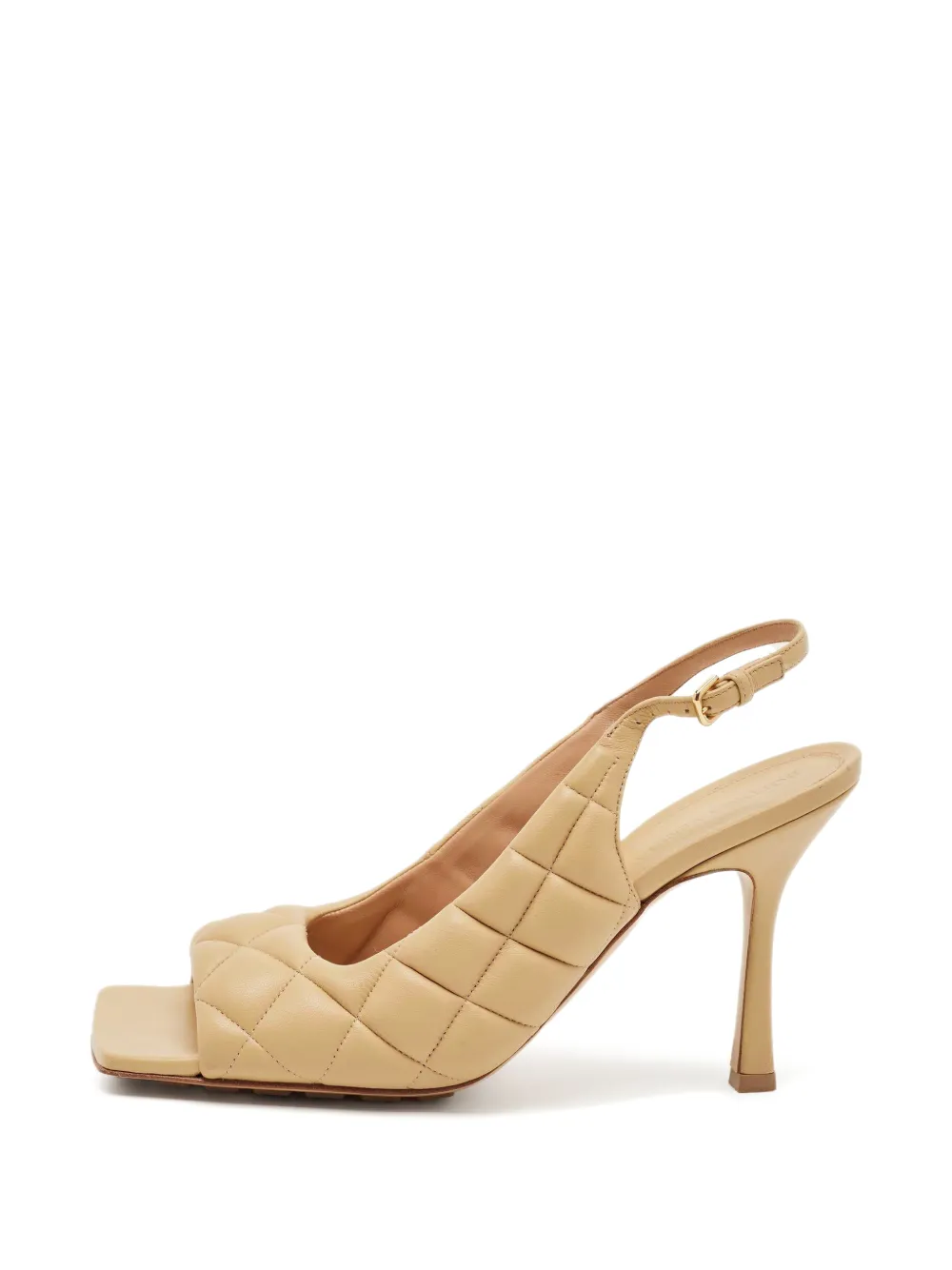 Bottega Veneta Pre-Owned quilted slingback sandals - Toni neutri