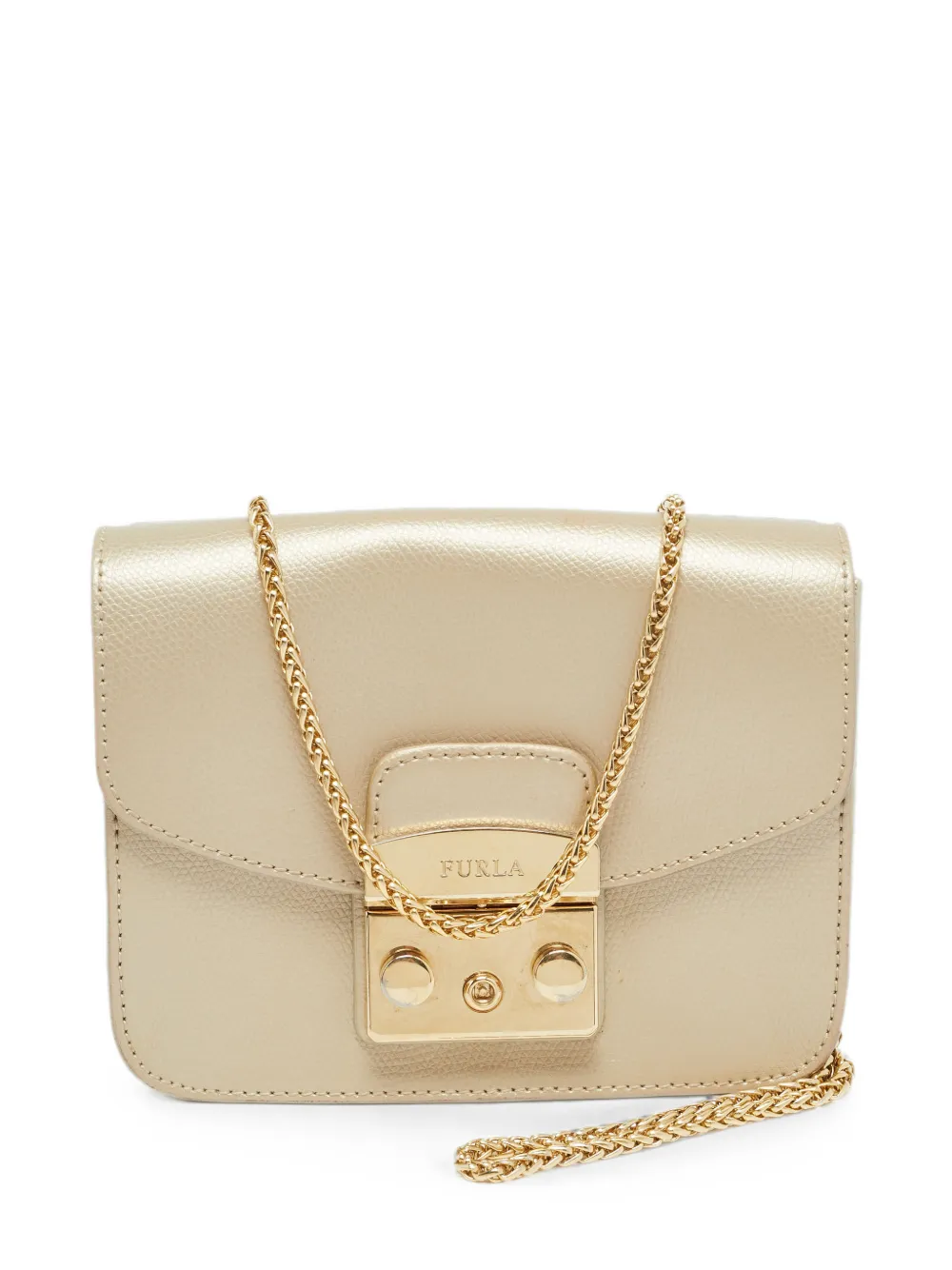 Furla Metropolis leather cross body bag - Toni neutri