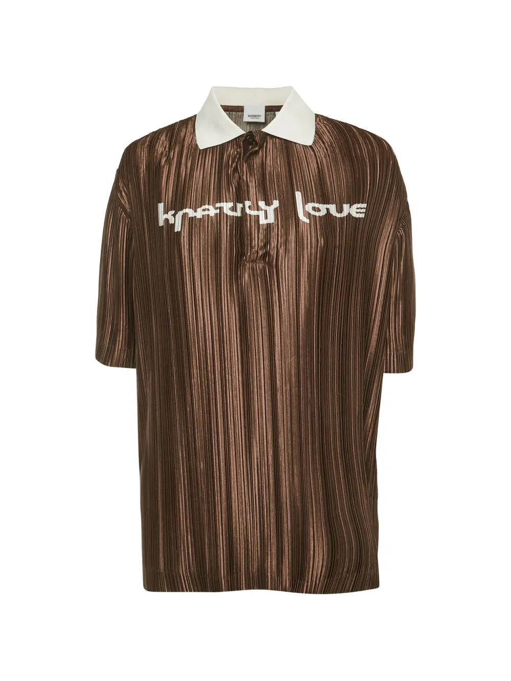 Burberry Pre-Owned Krazy Love short-sleeve polo shirt - Marrone