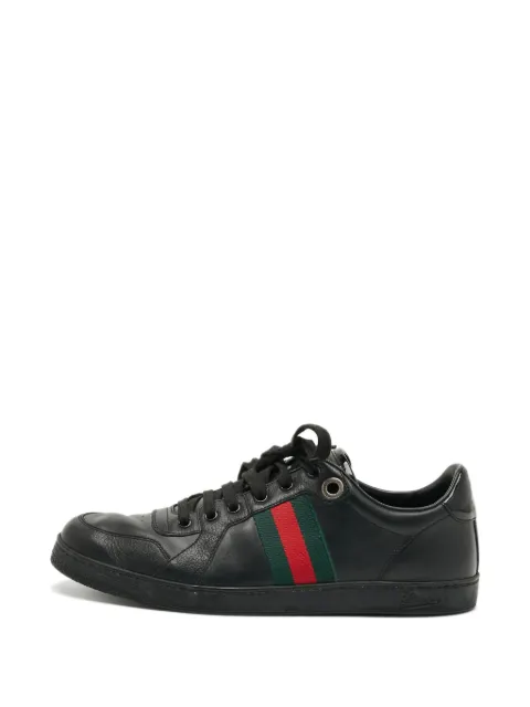 Gucci Pre-Owned tenis bajos con detalle Web