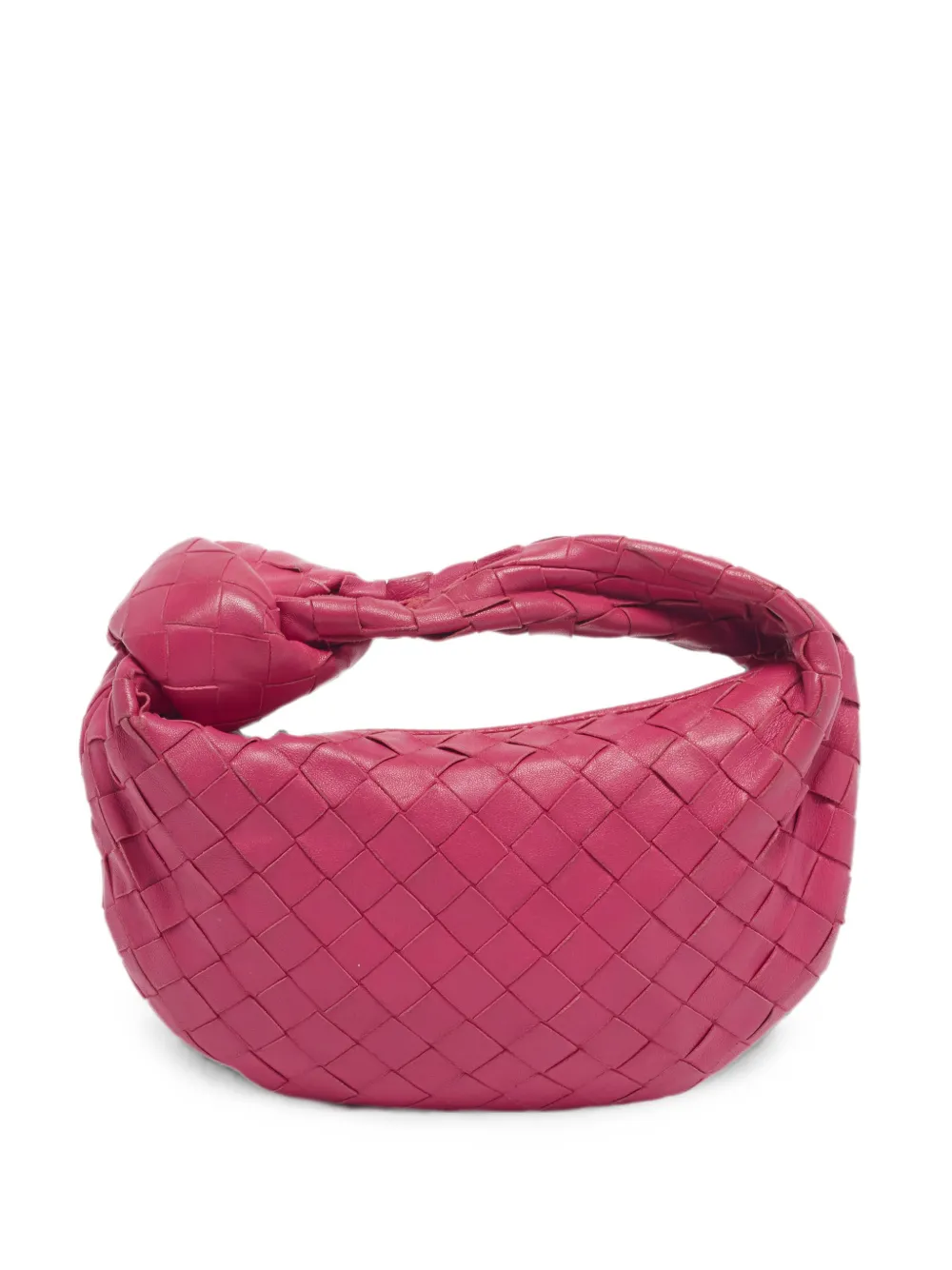 Bottega Veneta Pre-Owned Borsa a mano Jodie mini con design Intrecciato - Rosa