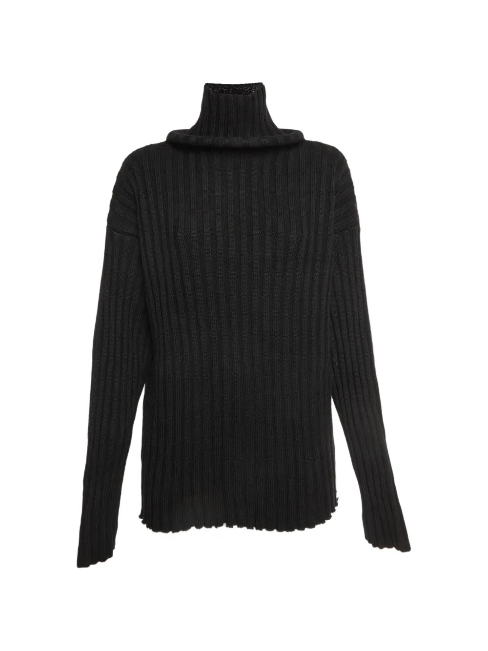 Balenciaga Pre-Owned knitted turtleneck sweater - Nero