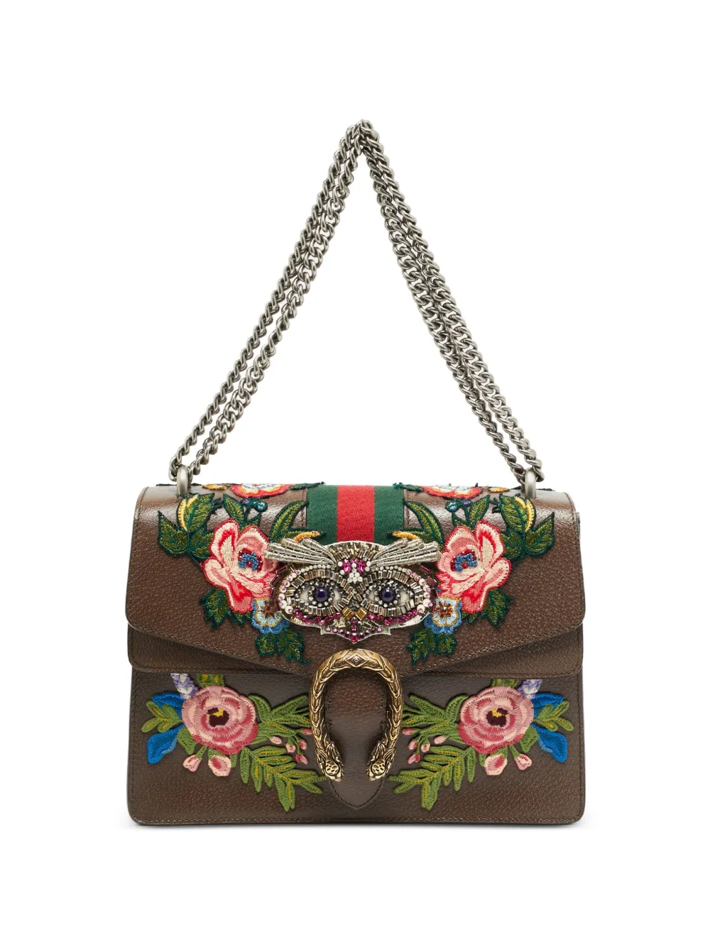 Gucci Pre-Owned medium Dionysus shoulder bag - Marrone