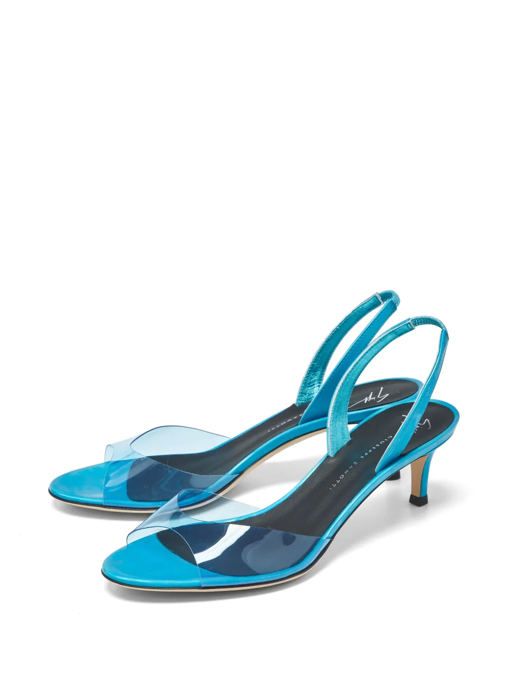 Giuseppe Zanotti Vintage Sandali Lilibeth con cinturino posteriore - Blu