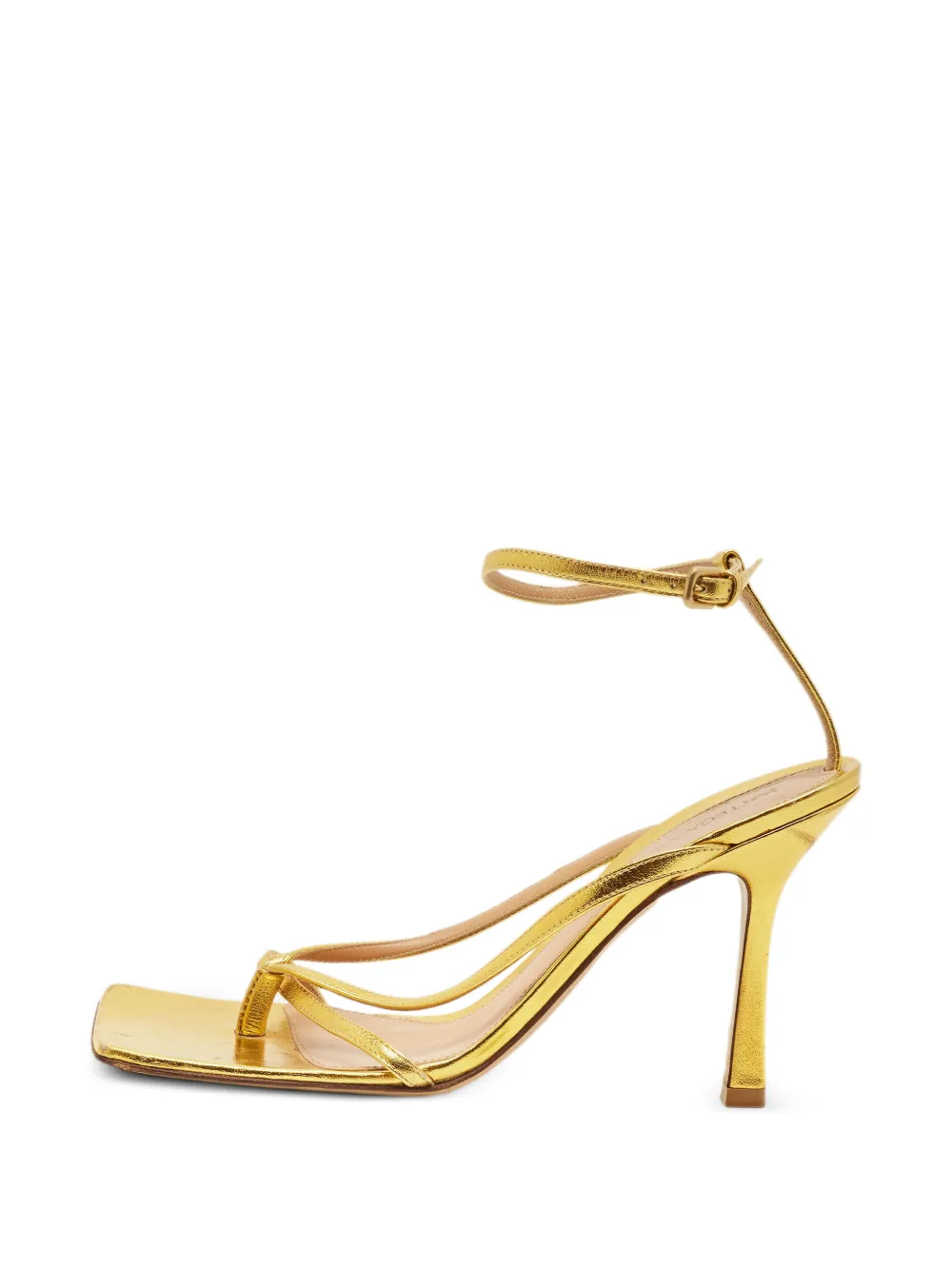Bottega Veneta Pre-Owned Stretch leather heeled sandals - Oro