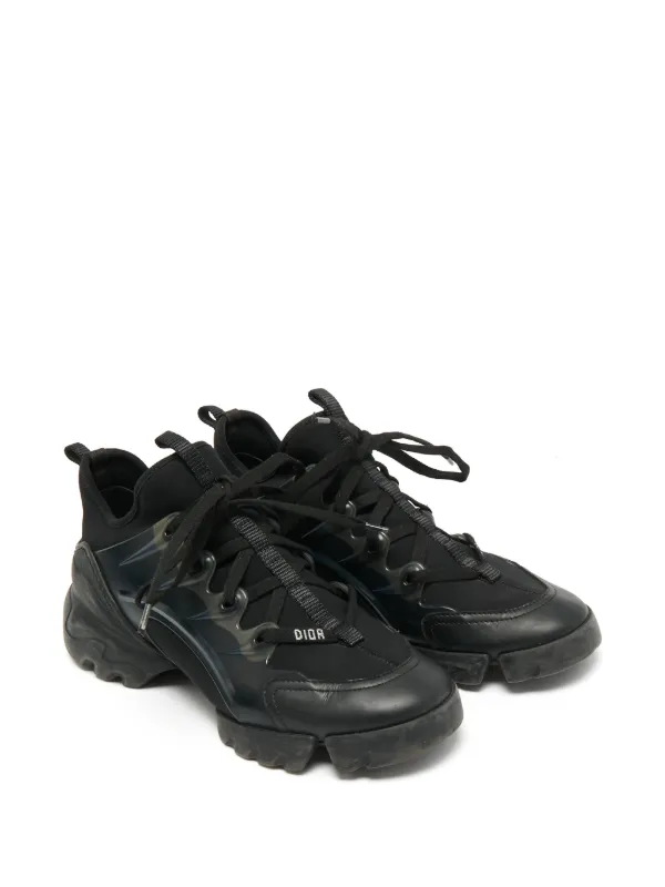 Christian Dior Pre-Owned D-Connect low-top Sneakers | Black