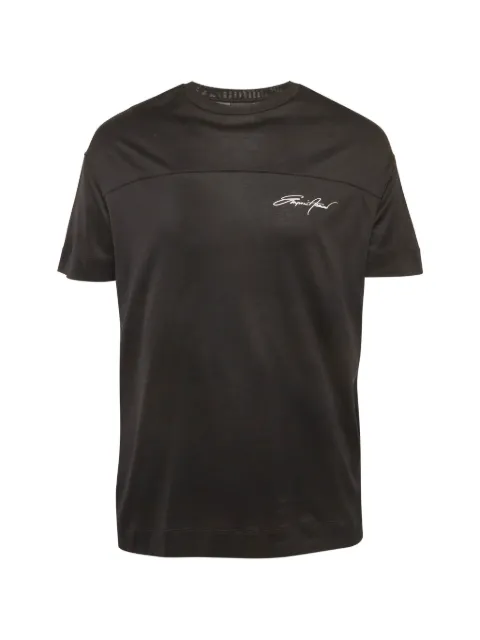 Emporio Armani Pre-Owned logo-print T-shirt