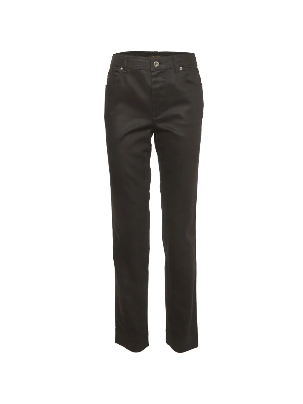 Louis Vuitton Pre-Owned belt-loop skinny jeans - Nero