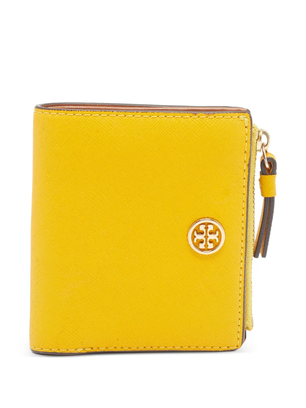 Tory Burch Fleming quilted wallet - Giallo