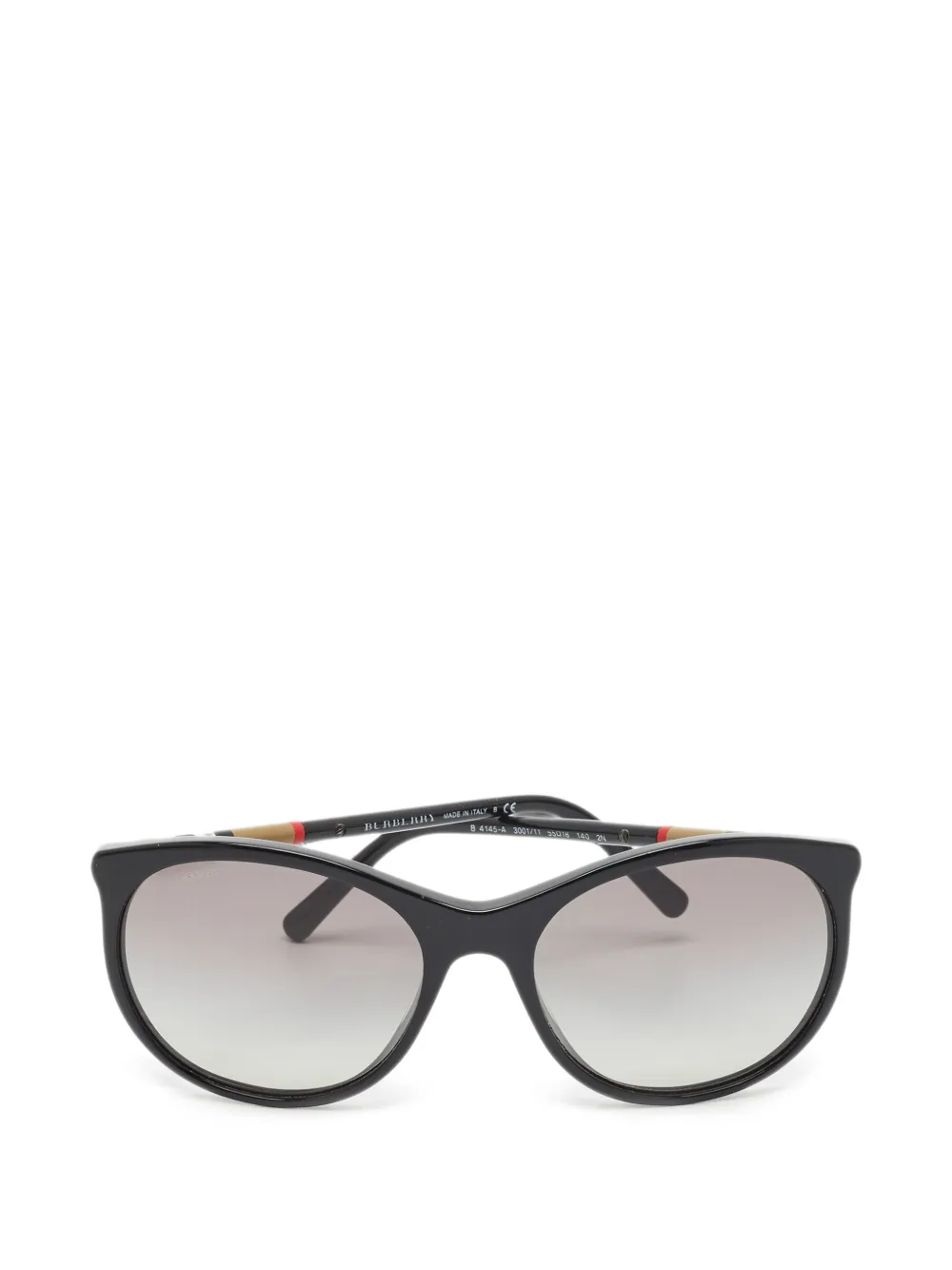 Burberry Pre-Owned cat-eye frame sunglasses - Nero