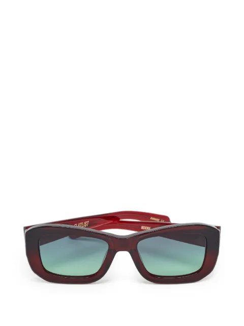FLATLIST Norma rectangle-frame sunglasses