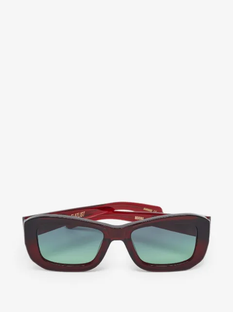 FLATLIST Norma rectangle-frame sunglasses