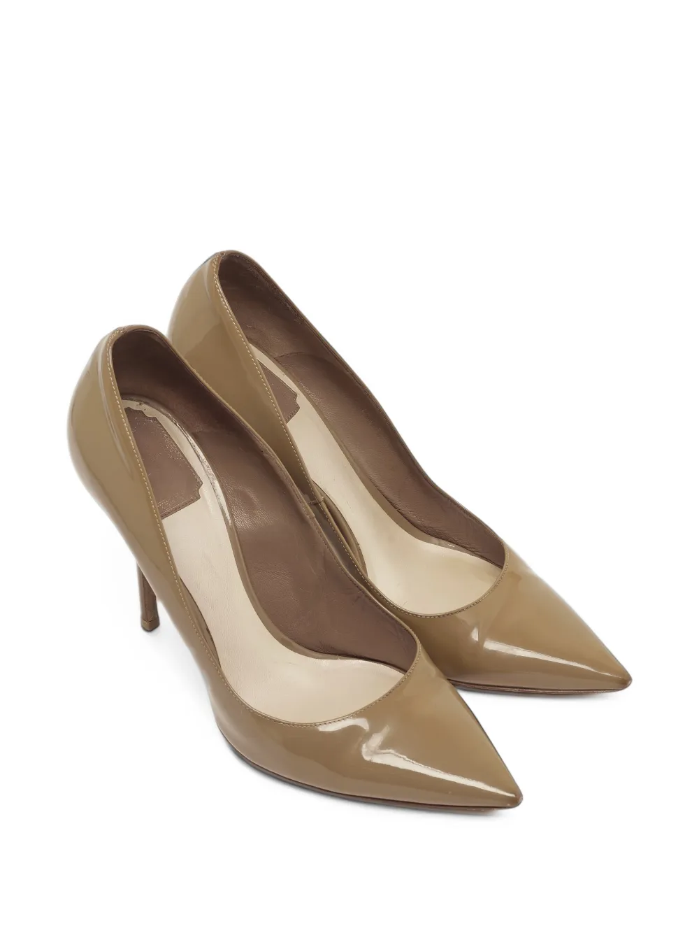 Christian Dior Pre-Owned Cherie pointed-toe pumps - Brown