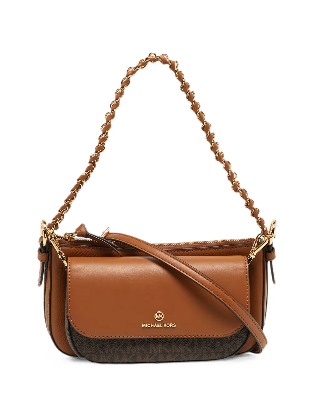 Michael Kors Vintage logo-detail shoulder bag - Marrone