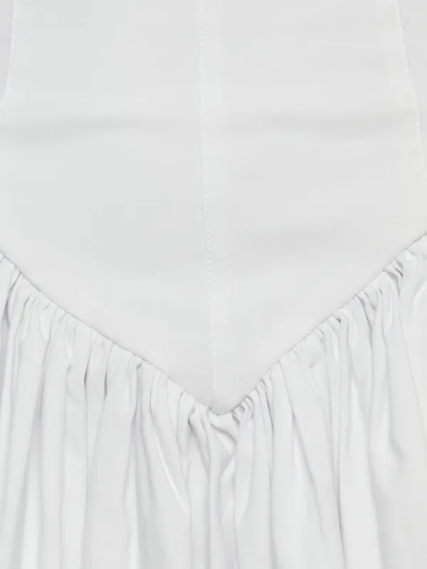 nbd white corset dress NBD corset-style Mini Dress | White