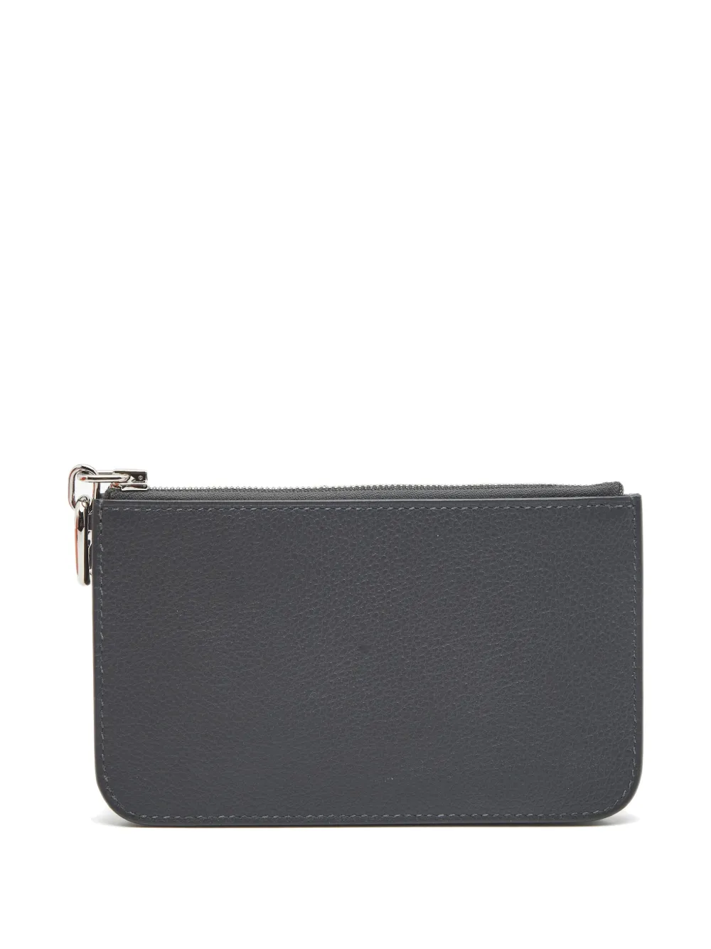 Hermès Pre-Owned 2025 Zipengo Chaine d'Ancre card holder - Grigio