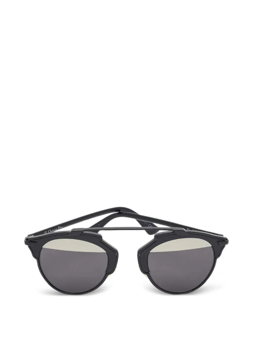 Christian Dior Pre-Owned So Real pilot sunglasses - Nero