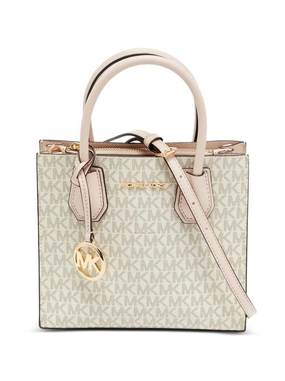 Michael Kors Vintage mini Mercer monogram-print tote bag - Toni neutri