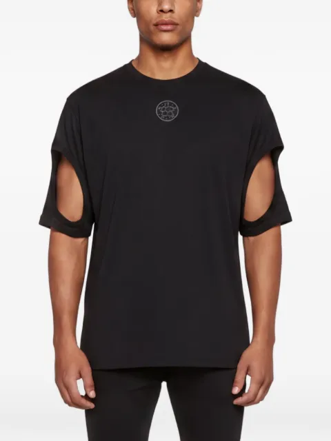 Burberry Pre-Owned cut-out-detail short-sleeve T-shirt