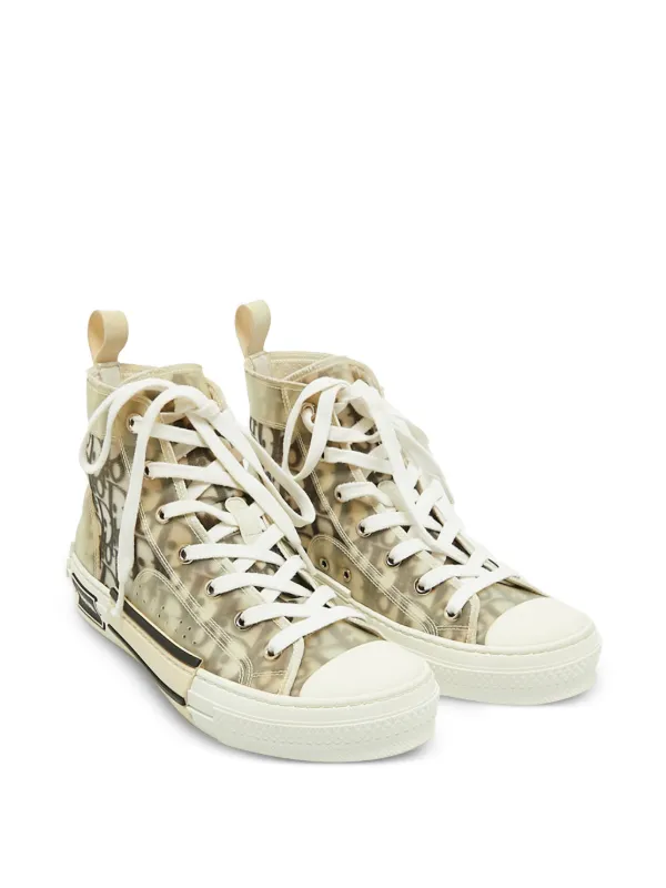 Christian Dior Pre-Owned B23 ハイカットスニーカー | ホワイト 