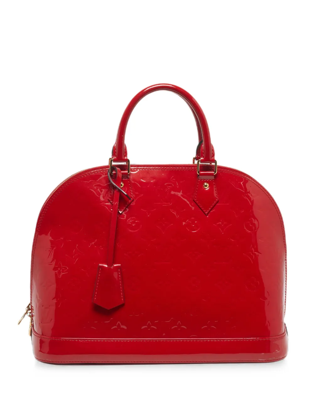 Louis Vuitton Pre-Owned 2014 MM Alma tote bag - Rosso