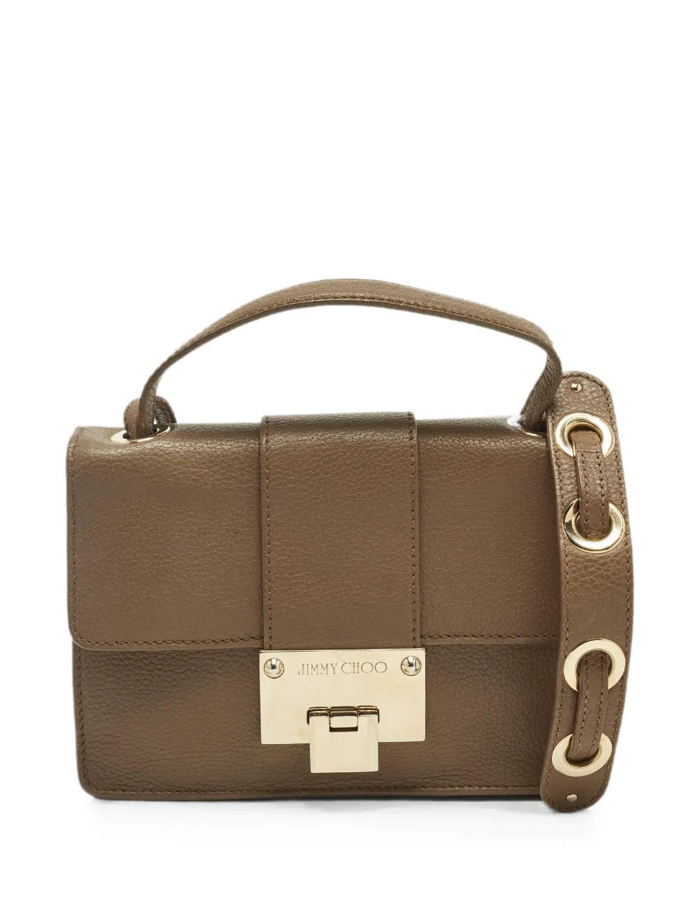 Jimmy Choo Pre-Owned sac à main Rebel - Marron