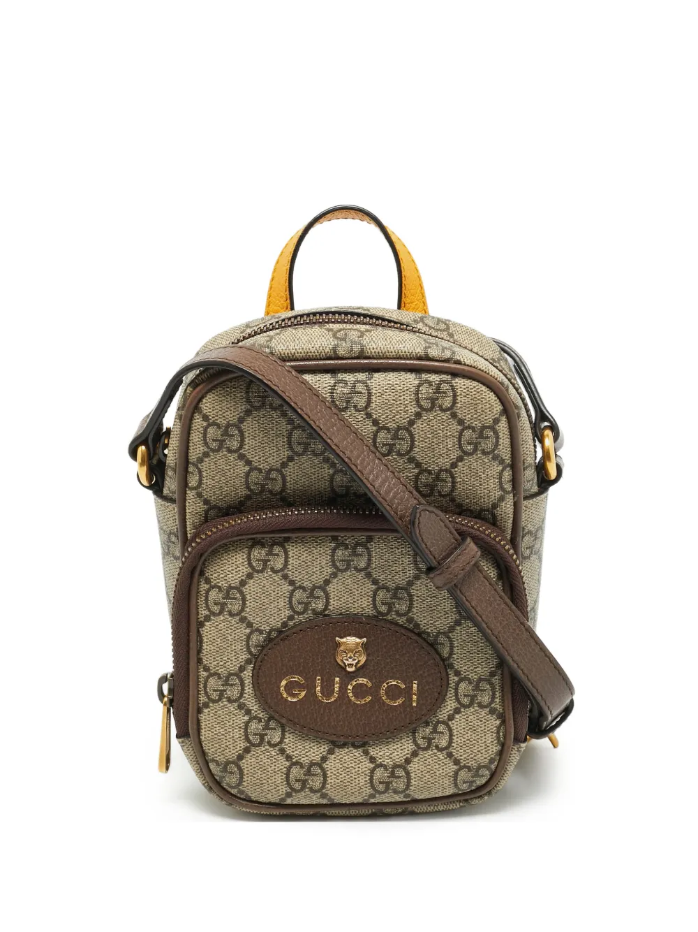 Gucci Pre-Owned Borsa a tracolla Neo Vintage in tessuto GG Supreme - Toni neutri