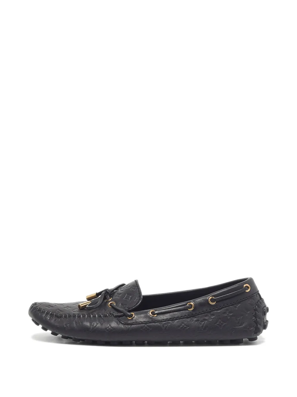 Louis Vuitton Pre-Owned Gloria Monogram loafers - Schwarz