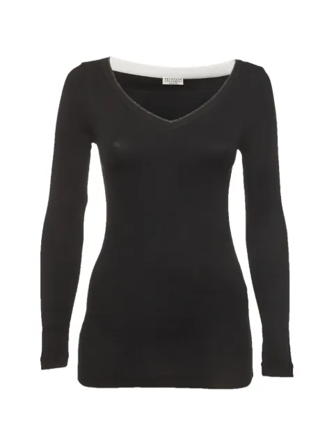 Brunello Cucinelli Monili detail top