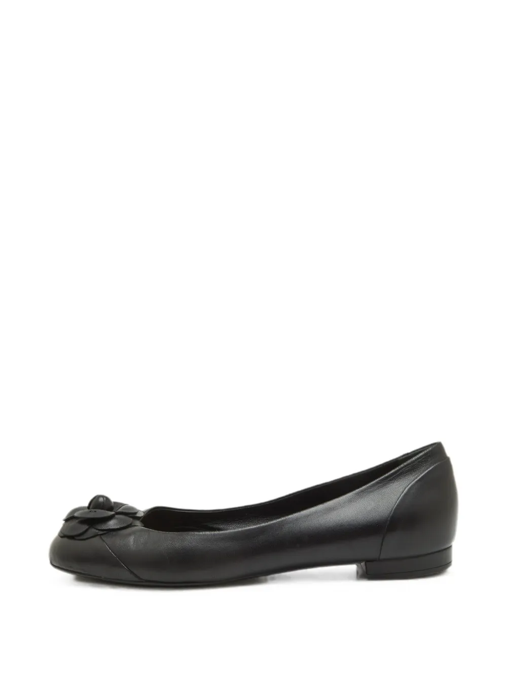 CHANEL Pre-Owned Camelia Ballerinas - Schwarz