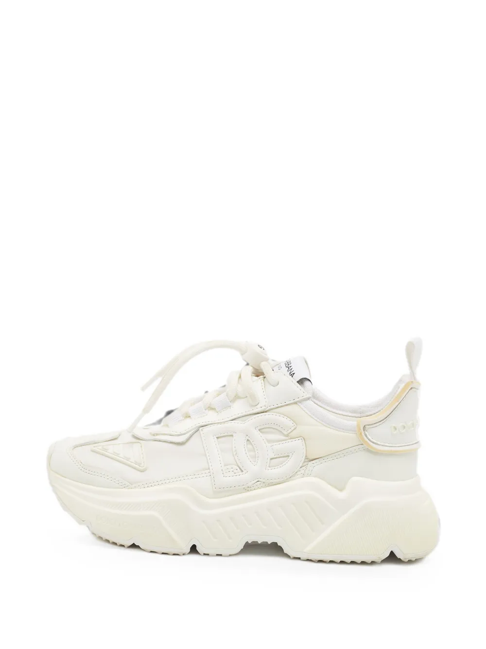 Dolce & Gabbana Pre-Owned Daymaster lace-up sneakers - Bianco
